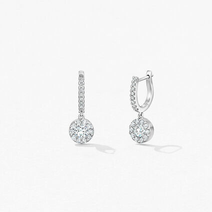 Fulfillment Diamond Drop Earrings, , large