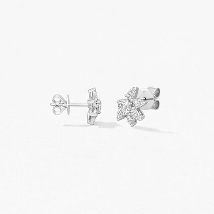 Aerial Sunburst Earring Studs, , large