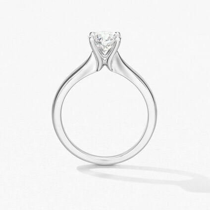 Serenity Solitaire Engagement Ring, , large