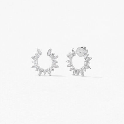 Aerial Sunburst Wrap Earring Small, , large